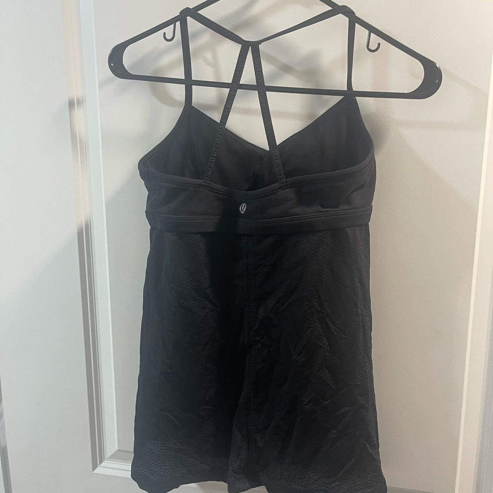 Lululemon Black Strappy Tankini Top - Picture 2 of 3